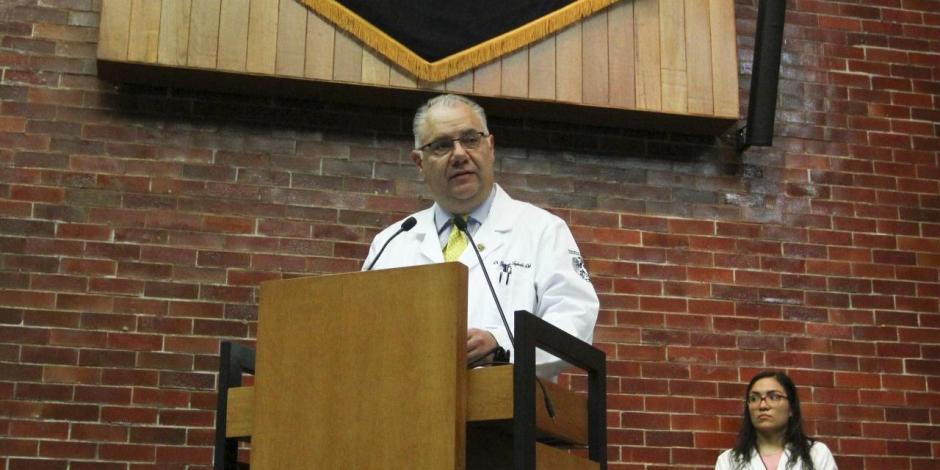 Germán Fajardo, director de la Facultad de Medicina de la UNAM.