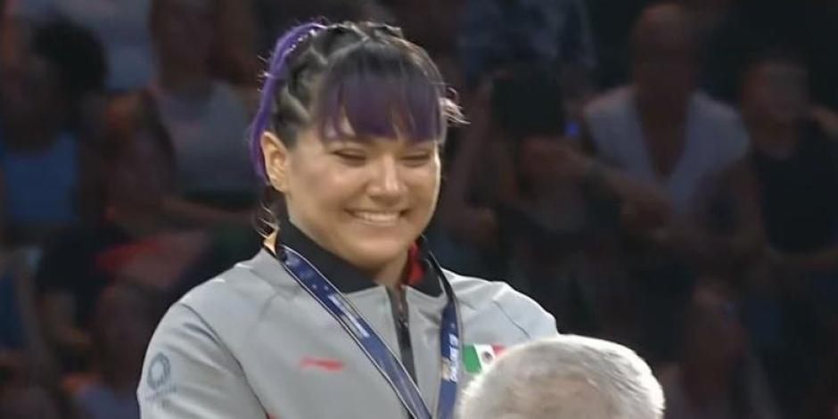 Alexa Moreno gana oro en la Copa Mundial de Gimnasia Artística