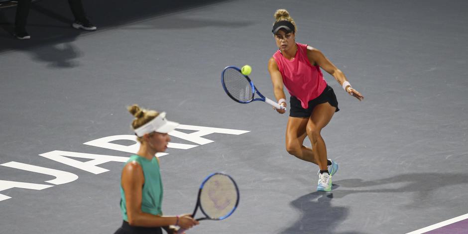 Renata Zarazúa y Veronica Miroshnichenko perdieron en la ronda de 32 de dobles del WTA Guadalajara Open AKRON 2023.