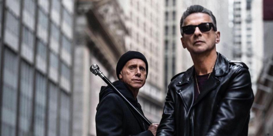 Depeche Mode llega a México para sus shows en el Foro Sol.