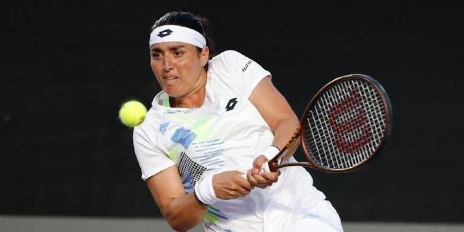 Ons Jabeur venció a Alycia Parks en su debut en singles en el WTA Guadalajara Open AKRON 2023.