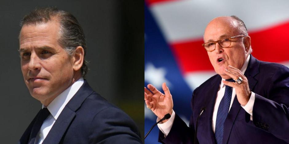 Hunter Biden demanda a Rudolph Giuliani y a Robert Costello por acceso ilegal a sus datos