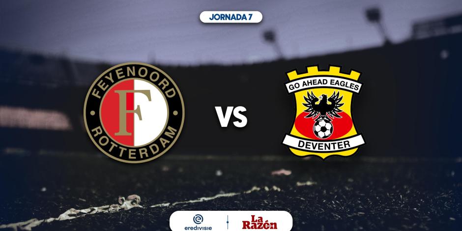 Feyenoord vs Go Ahead Eagles | Eredivisie Jornada 7