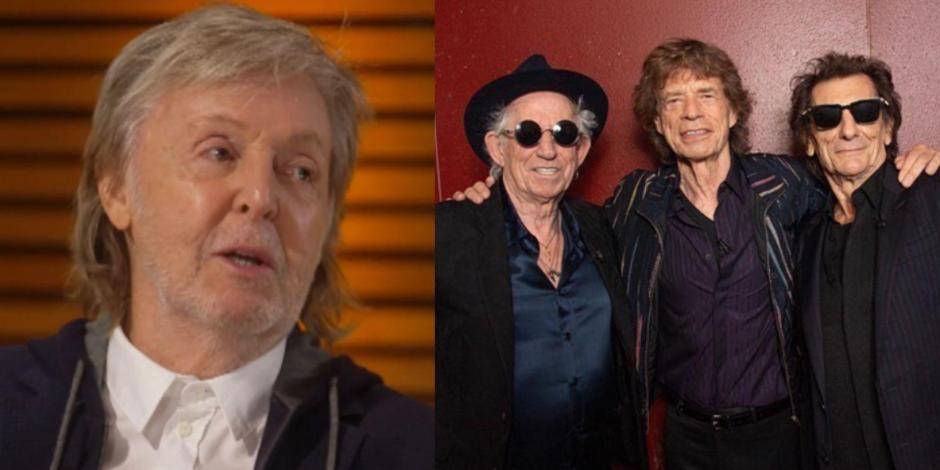 Paul McCartney y The Rolling Stones colaborarán en un nuevo tema musical.