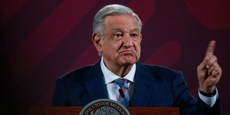 Andrés Manuel López Obrador, presidente de México, ofreció su conferencia de prensa este miércoles 10 de octubre del 2023, desde Palacio Nacional, en la CDMX.