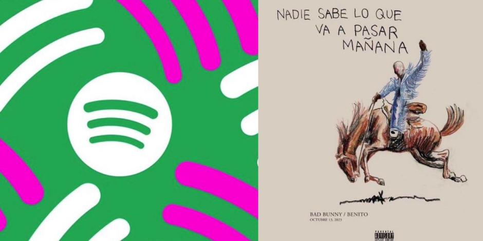 Bad Bunny estrenó su disco "Nadie sabe lo que va a pasar mañana" y Spotify se cayó