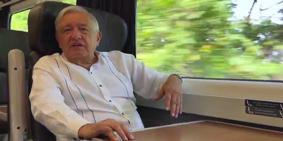 El presidente de México, Andrés Manuel López Obrador, señaló que el 22 de diciembre se inaugura el Tren del Istmo