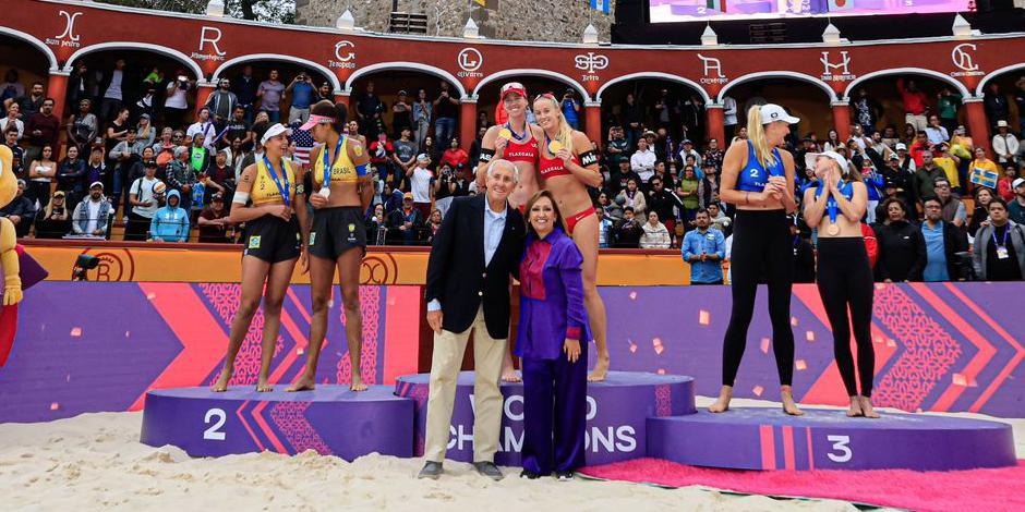 Histórico Mundial de Voleibol de Playa Tlaxcala 2023 cierra con broche de oro