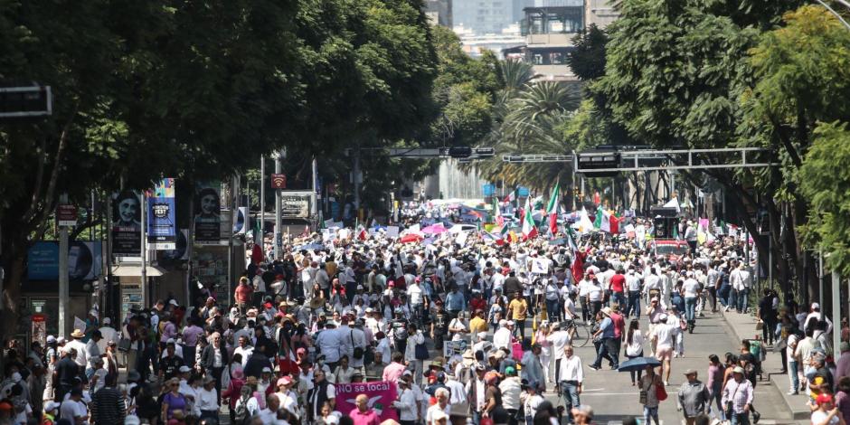 Estos son los bloqueos de hoy lunes 23 de octubre por marchas y manifestaciones programadas en CDMX.