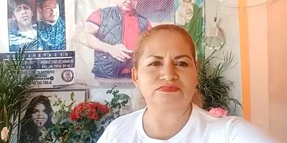 Cecilia Flores Armenta, líder del colectivo Madres Buscadoras de Sonora.