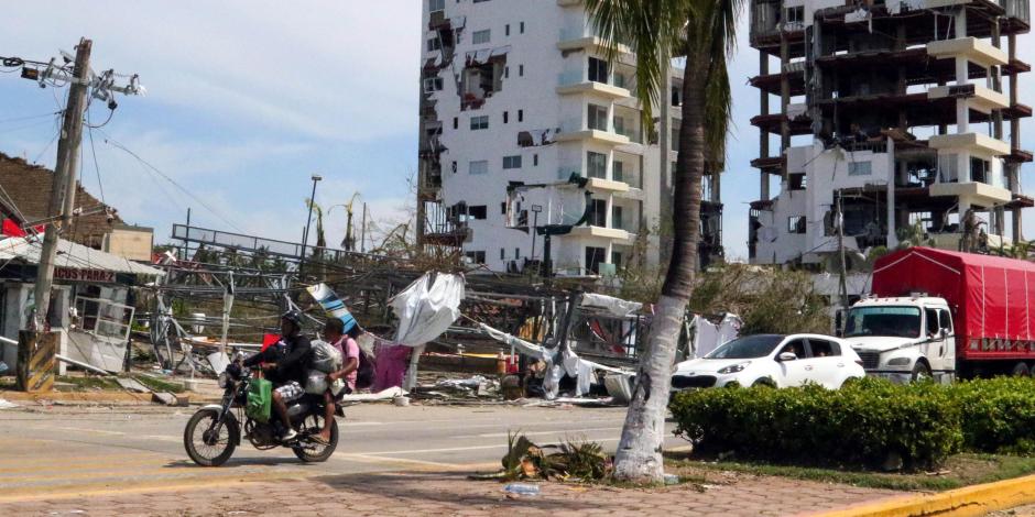 Grandes afectaciones dejaron a la infraestructura turística y habitacional el paso del huracán Otis.