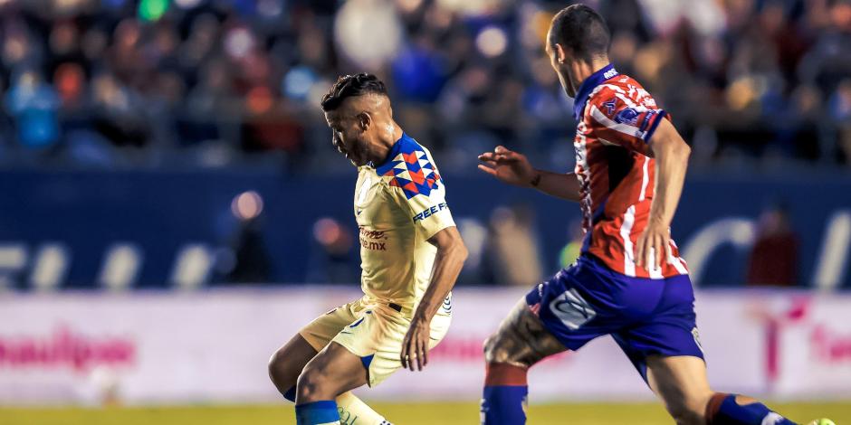 El duelo entre Atlético de San Luis y América se llevó a cabo en el Estadio Alfonso Lastras.