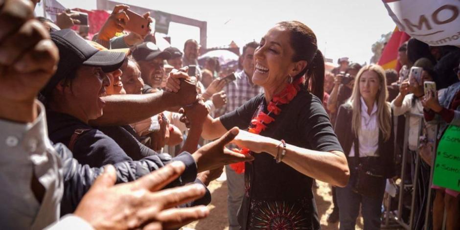 'Que siga habiendo transformación en México, ese es el clamor popular': Claudia Sheinbaum