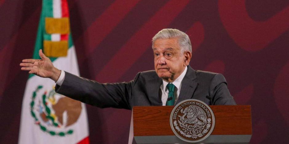 López Obrador, presidente de México, ofreció su conferencia de prensa este martes 14 de noviembre del 2023, desde la CDMX.
