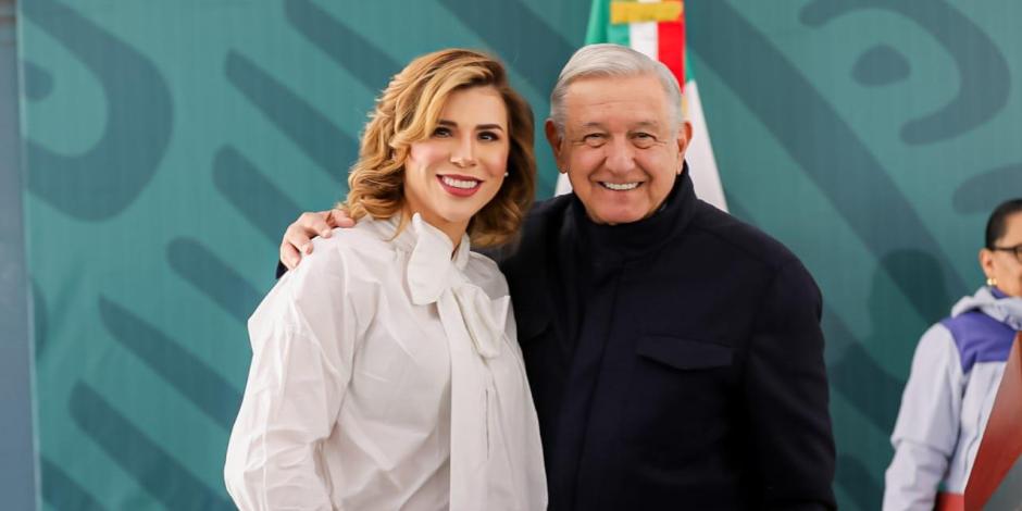 Marina del Pilar, gobernadora de Baja California, dará mensaje este domingo; la acompañará el presidente López Obrador.