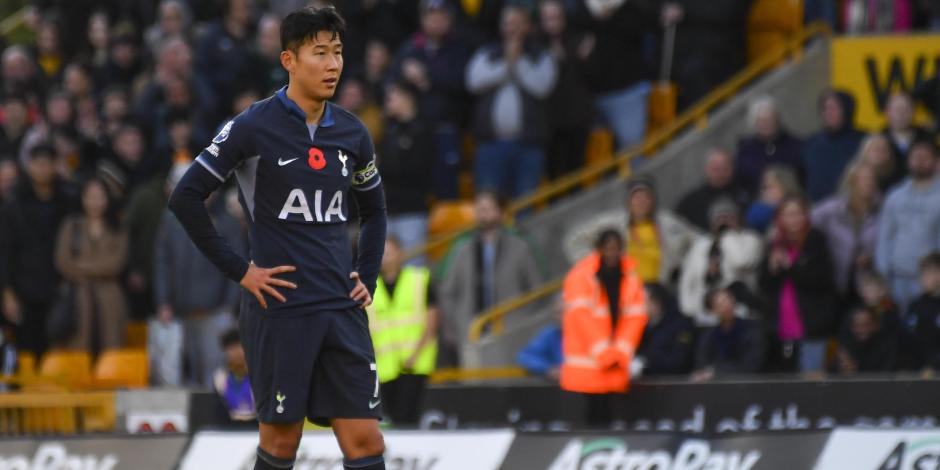 Heung-min Son reacciona a la derrota del Tottenham ante los Wolves