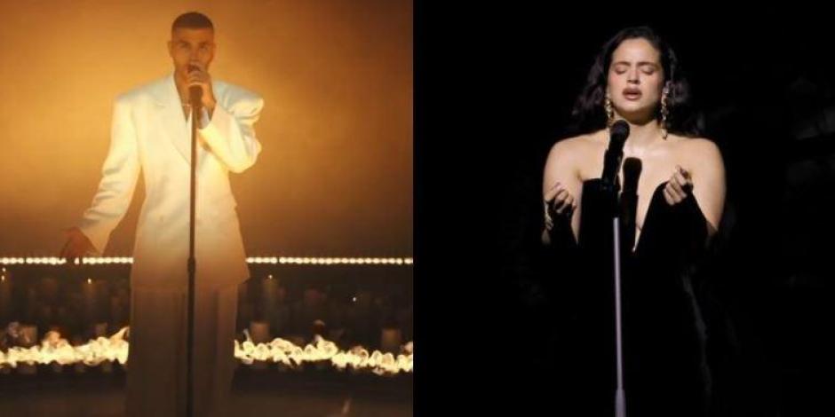 Latin Grammy 2023: Rauw Alejandro canta se fue de Laura Pausini ¿para Rosalía?