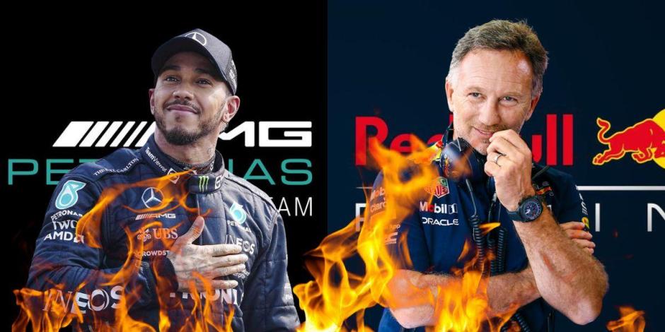 Lewis Hamilton desmiente a Christian Horner, director de Red Bull de la Fórmula 1.