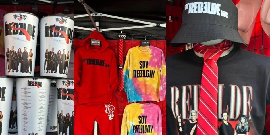 RBD: ésta es la mercancía oficial que estará a la venta en sus conciertos en México