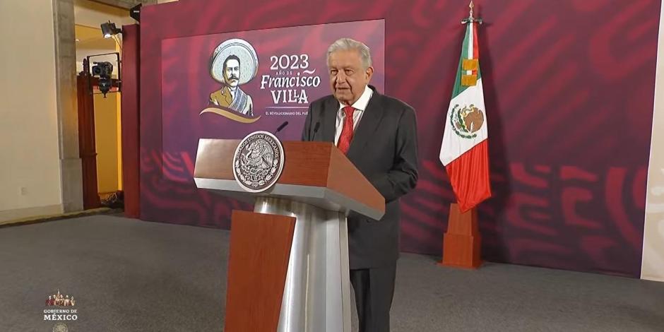 Andrés Manuel López Obrador este jueves 30 de noviembre del 2023