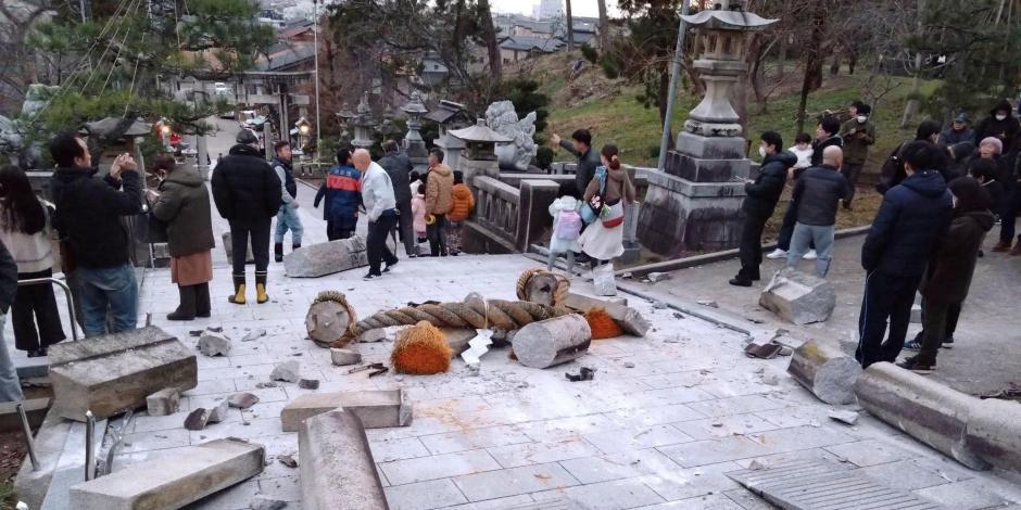 En este 1 de enero del 2024, Japón sufrió un terremoto.