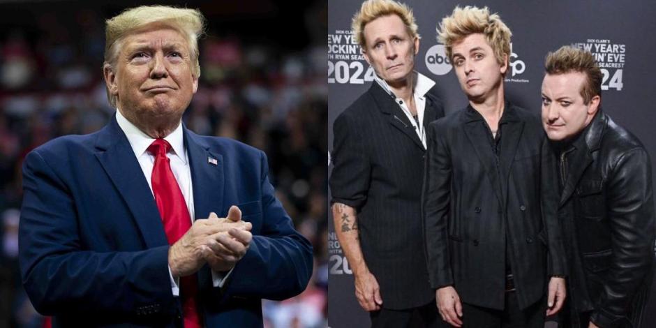 Este fue el mensaje de Green Day a Donald Trump durante vísperas de Año Nuevo.