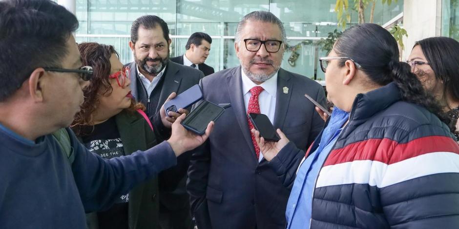 Horacio Duarte Olivares asegura condiciones de paz para elecciones en el Estado de México.