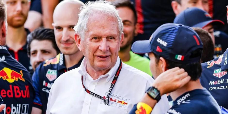 Helmut Marko puso en tela de juicio el sitio Checo Pérez con Red Bull en la campaña de F1 del 2025.