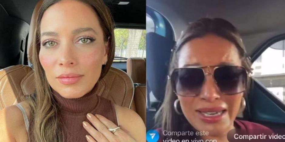 Adriana Fonseca es agredida en VIVO por un chofer de Uber: 'Vengo con un loco'