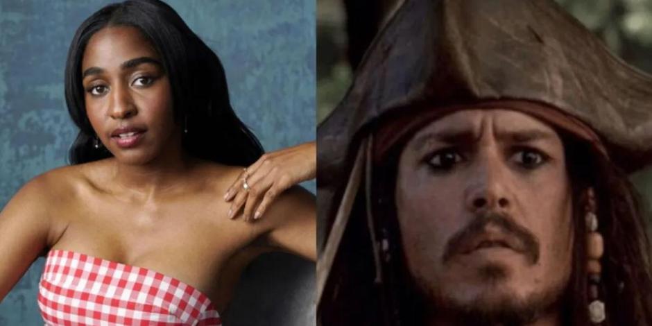 Ella es Ayo Edebiri, la actriz que podría reemplazar a Johnny Depp en 'Piratas del Caribe'