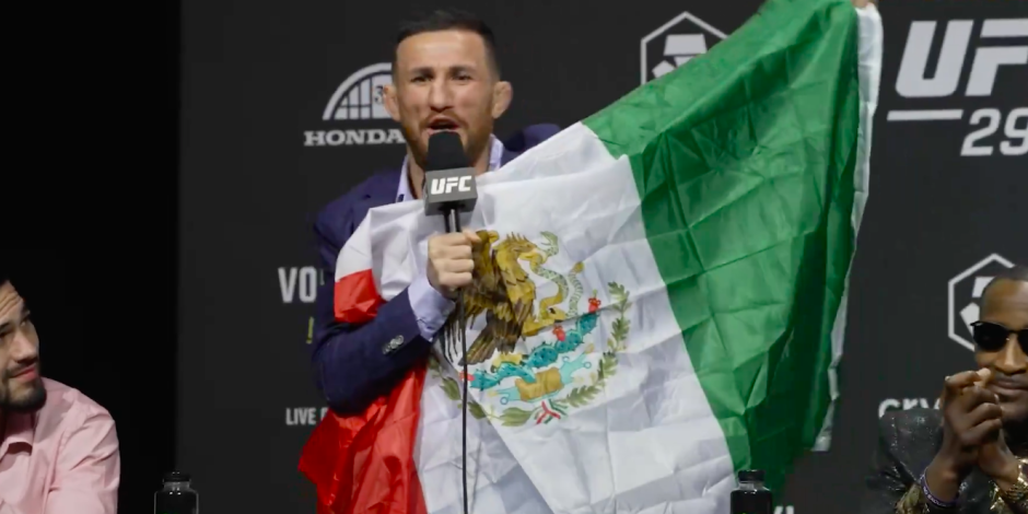 México tendrá representación este sábado en UFC 298 gracias al artista marcial mixto georgiano Merab Dvalishvili
