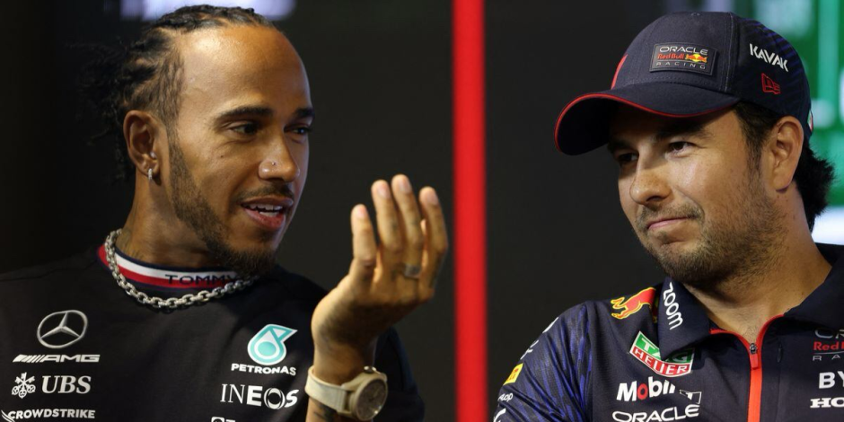 Checo Pérez advierte a las escuderías de F1 sobre el cambio de equipo de Lewis Hamilton