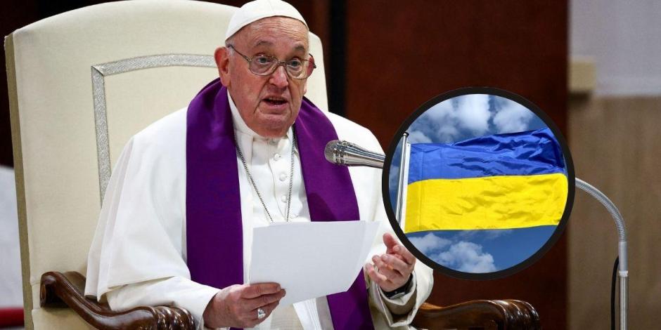 Papa Francisco pidió a Ucrania buscar diálogo con Rusia.
