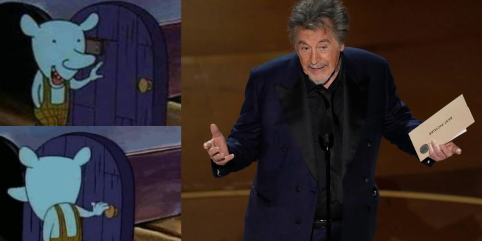 Los mejores MEMES detrás de la aparición de Al Pacino en los Premios Oscar 2024.