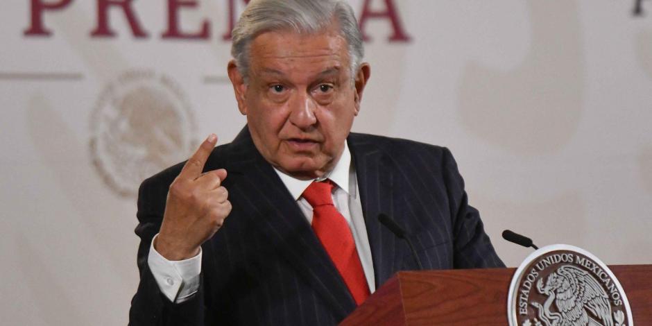 Andrés Manuel López Obrador, presidente de México, ofreció su conferencia de prensa este lunes 18 de marzo del 2024, desde Palacio Nacional, en CDMX.