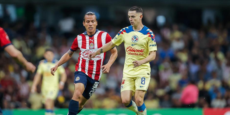 América y Chivas brindaron un entretenido encuentro en el Estadio Azteca en la vuelta de octavos de final de Concachampions.