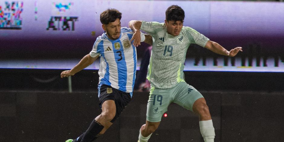 México Sub 23 cayó a manos de Argentina en un amistoso efectuado en Mazatlán, Sinaloa.