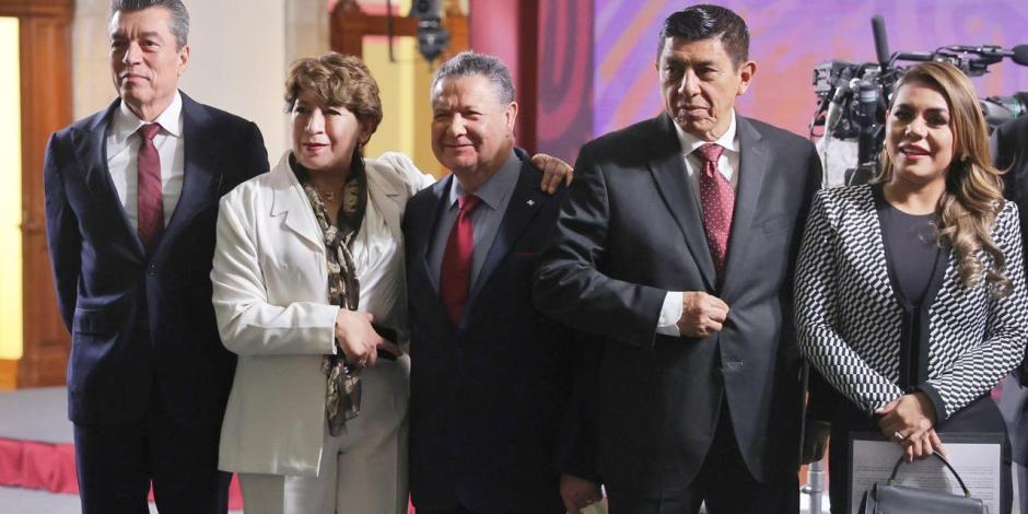 La Gobernadora Delfina Gómez fortalece la colaboración con el presidente Andrés Manuel López Obrador para federalizar el sistema de salud en el Estado de México.