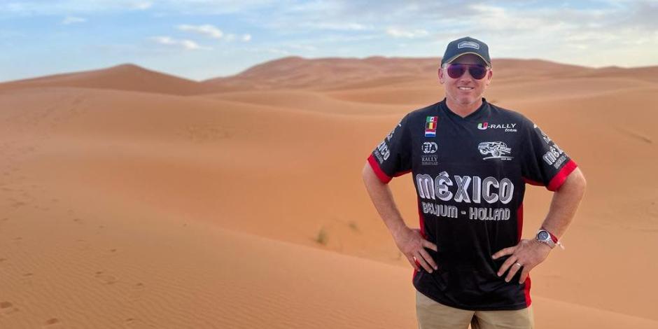 El piloto poblano Pedro de Uriarte buscará la victoria en su categoría en el Morocco Desert Challenge 2024