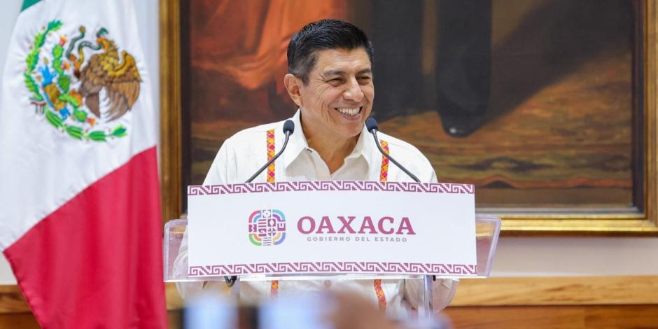 Salomóm Jara, gobernador constitucional de Oaxaca.