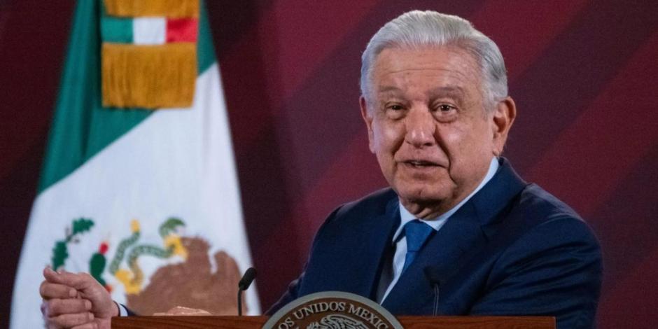 Andrés Manuel López Obrador, presidente de México, ofrece su conferencia de prensa este martes 30 de abril del 2024, desde Palacio Nacional, en CDMX.