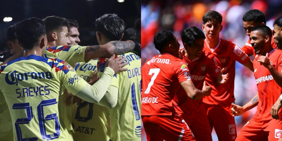 América y Toluca son candidatos al título de la Liga MX