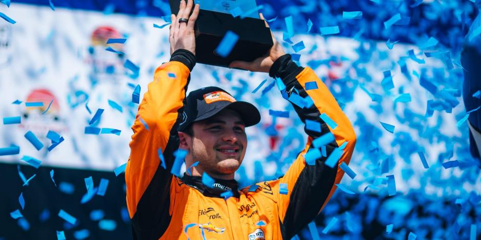 Pato O'Ward fue declarado ganador del Gran Premio de St. Petersburgo de IndyCar Series.
