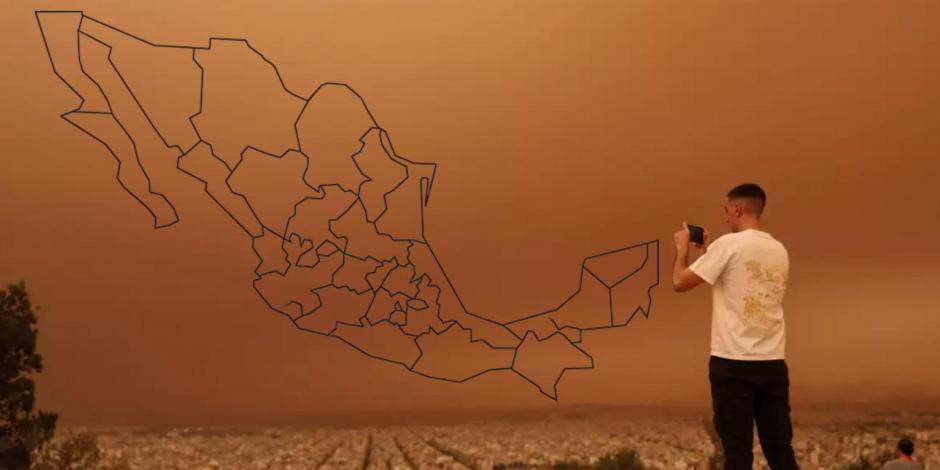 Cada julio, anualmente, la tormenta de polvo del Sahara llega a México.
