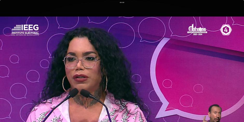 Paolita Suárez participó en el debate para ser diputada y la criticaron porque solo dice "muy importante"