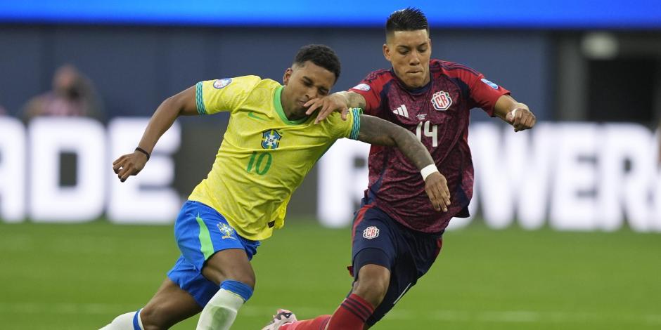 Una acción del Brasil vs Costa Rica, fase de grupos de la Copa América 2024