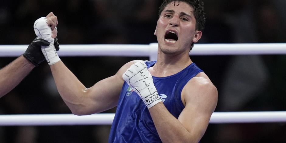 Marco Verde le entregó otra medalla al boxeo mexicano olímpico.(AP Foto/John Locher)