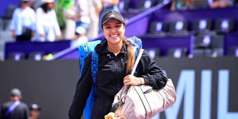 La colombiana Camila Osorio en el Guadalajara Open AKRON 2024