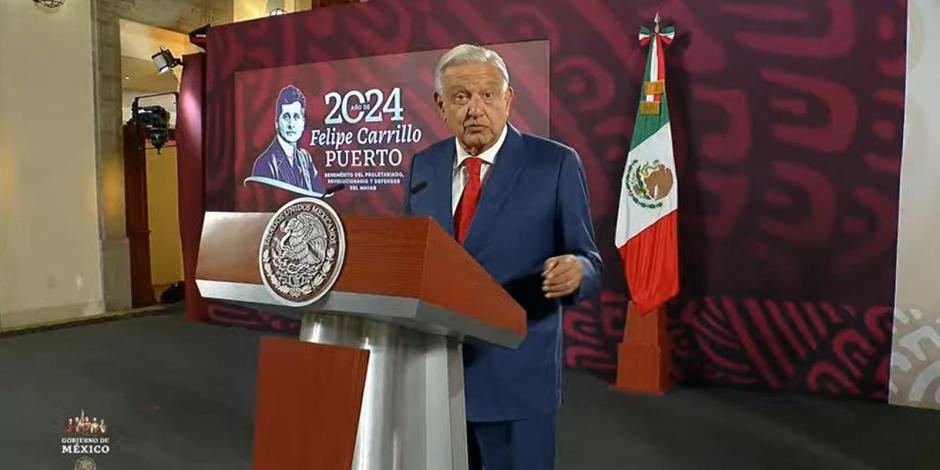 Andrés Manuel López Obrador, presidente de México.