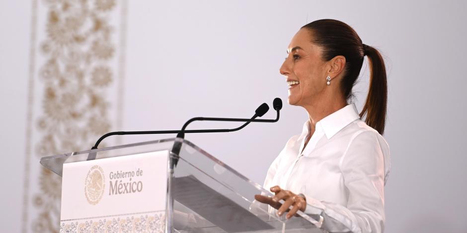 Claudia Sheinbaum, Presidenta de México.